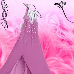 Laura Petites Maroon  elegant evening dress